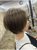 縮毛矯正＆ショートカット