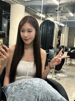 ザ シェノン ウメダ(THE CHAINON UMEDA) ダークパープル/ナチュラルショート/夏のヘアアレンジ/大阪梅田