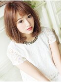 【ヘアジュレドゥ 花井】 エアリーキュートふわミディボブ☆