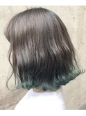 【LOGUE】外国人風アッシュグリーン