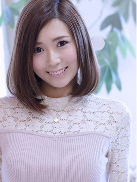 美容室アルベ(albe+m) 艶ボブ