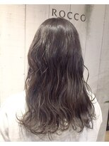 ロッコ 深谷店(ROCCO)&nbsp;アッシュグレイ×うるさら☆N.カラー＆ナピュールオーガニクスTr