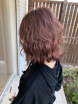 ヘアメイク アリープ(HAIR MAKE ALEAP) ピンクベージュ