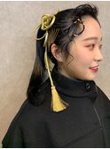 成人式hair set