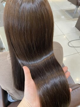 フォルテ 草薙店 メルティカラー   フェミニンロング   似合わせカット