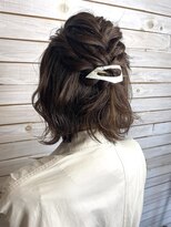 デコヘアー キートス(DECO HAIR kiitos)&nbsp;ハーフアップアレンジ