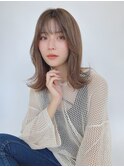 韓国くびれヘア/毛先ワンカール