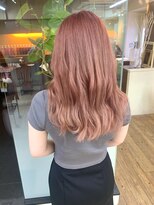 ディア(.eer) 【.eer/ディア】コーラルピンク/韓国風ヘア/ダブルカラー