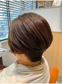 白髪ぼかしデザインハイライト