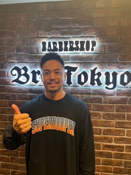 ブロートーキョー(BroTokyo) MEN'Sアッシュブラックベリーショートアップバングフォード