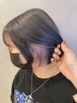 オナー(honor)&nbsp;20代30代40代大人インナーカラー切りっぱなし大人ボブ