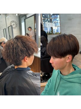 アンジェリカ 広島駅前店(ANGELICA) メンズ縮毛矯正