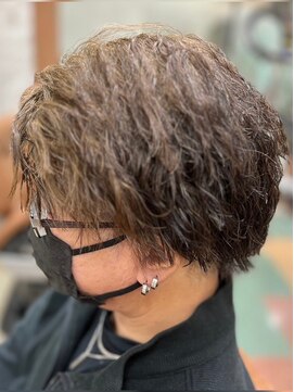 アポロカットステージ 相模大野店 アップバング/ツーブロックマッシュ<理容室>[メンズ/相模大野]