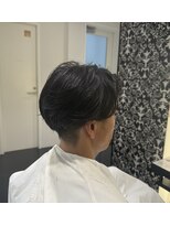 エアー 銀座タワー(AIR)&nbsp;ニュアンスパーマ刈り上げスタイル/ツーブロック