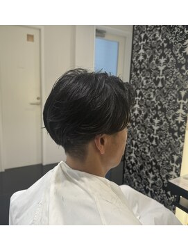 エアー 銀座タワー(AIR) ニュアンスパーマ刈り上げスタイル/ツーブロック