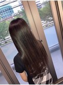 エクステでロングヘア
