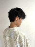 【メンズ限定】カット+シャンプー＋クイックヘッドスパ+眉カット ￥5400