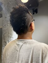 スカイブルー(Sky Blue)&nbsp;スパイキーソフトモヒカン