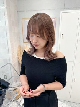 ローウェ 渋谷(Louwe) ココアベージュ《misaki》