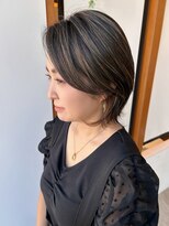 サラビューティーサイト 志免店(SARA Beauty Sight)&nbsp;【志免】大人バレイヤージュカラー/ショート☆山之内
