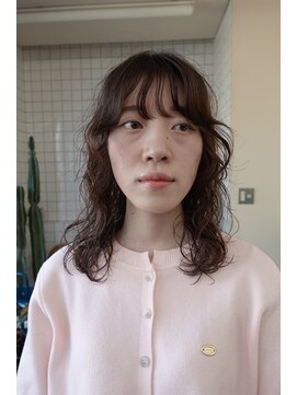 スタニング 渋谷(STUNNING.) ミディアムパーマ　レイヤーパーマ　くるくるパーマ