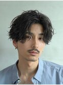 心斎橋シャドウパーマッシュウルフツイストスパイラルパーマ●