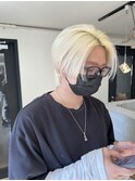 ハンサムショート × 抜きっぱなしハイトーン