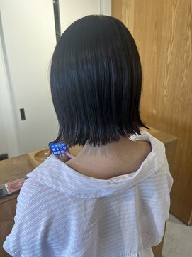 トリート 西船橋店(TREAT) 外ハネボブ×地毛風カラー