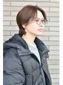【骨格補正カット】ソフトショートウルフ