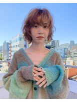 キジ(kiji)&nbsp;ボブパーマミディアムレイヤーパーマ久屋大通/丸の内/伏見