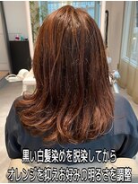 イロドリ 熊本上通り店(irodori)&nbsp;「美容室で明るくできない」と言われた白髪染めを明るくする方法