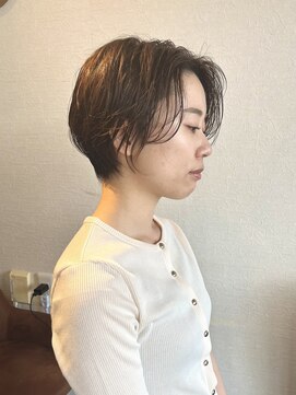 ヘアスペース クレール(hair space clair) 【clair清水恭平】30代40代襟足改善ショートカット/似合わせ