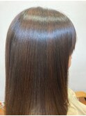 髪質改善のベース作り　　艶髪ストレート　（艶髪ヘッドスパ含）