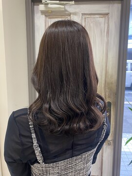 コトナ 越谷店 大人女子｜透明感カラー｜オリーブグレージュ【越谷】