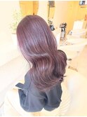 ブリーチなしラベンダーカラー