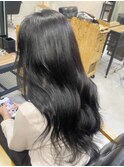 ワンカラーで作る透明感カラー