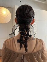 ライン(LINE)&nbsp;お呼ばれアレンジ/ヘアセット