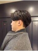 毛流れセンターパート