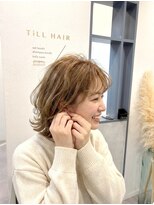 ティルヘアー(TiLL HAIR) ボブレイヤー ハイトーン 無造作