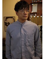 エディ(Edy) メンズパーマニュアンスパーマケアパーマ刈り上げ眉毛カット岡山