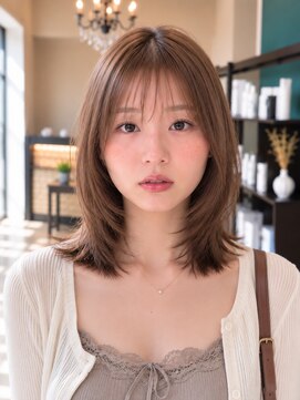 デビュー バイ アミ 北中城(debut by A.M.I) ダークパープル/ナチュラルショート/ミルクブラウン/夏/北中城
