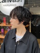 グレイン キャンバス 川崎(grain canvas.)&nbsp;ウェーブショート 窪田