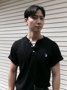 ヒントステーション フォーメンズ(HINTSTATION for Men's) 〈浅草 半個室〉 ナチュラルセンターパート
