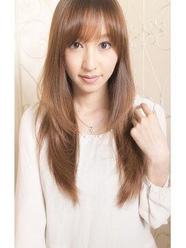 トータルビューティーサロン プリエ(prier) prier de k-two ツヤサラストレート　ピンクベージュ１１トーン