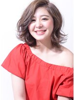 バズ ヘアーメイク(buzz Hair make)&nbsp;[buzz-Hair make] くびれミディ（ブルージュ）