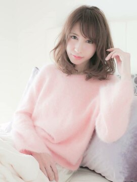 ラ ブレス 天王寺(LaBless) キメすぎない無造作感がおしゃれ！ゆるボサ質感の大人ミディアム