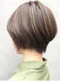 【morio成増/玉井】コントラストハイライト マニッシュショート