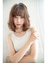 シエナ 渋谷(Siena)&nbsp;Siena ウェッティパーマ×アプリコットベージュ