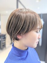 ジエクト 本店(The Ect)&nbsp;丸みショート×ナチュラルブラウン×セット簡単