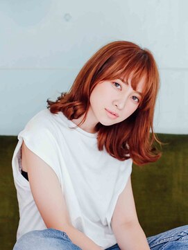 ルームヘア 経堂店(Room hair) 重ためミディの外はねアレンジ［経堂］